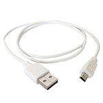Шнур USB A - USB B mini 1,0м (шт/шт) Krouss прорезиненный