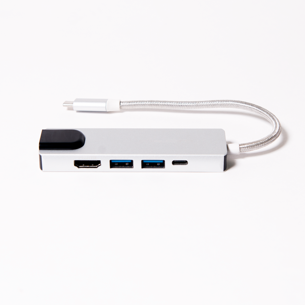 Хаб USB Type-C 3.1 - 4*USB А 3.0 0,15м  оптом