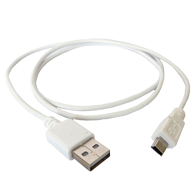 Шнур USB A - USB B mini 1,0м (шт/шт) прорезиненный Krouss