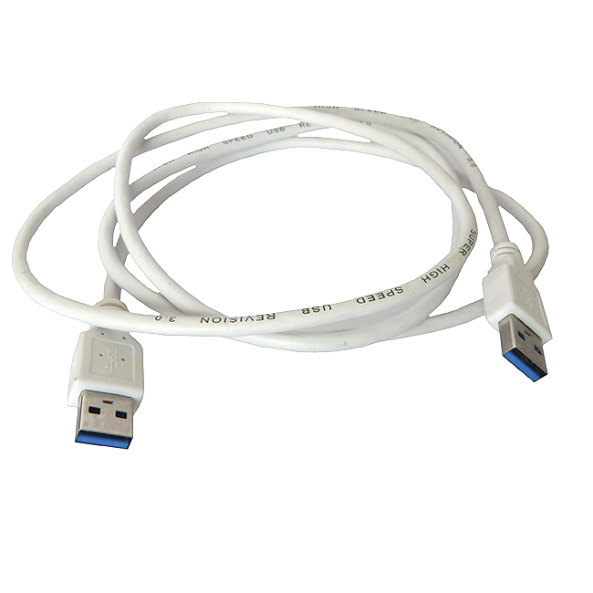 Шнур USB A - USB А 3.0, 3,0м (шт/шт) прорезиненный Krouss