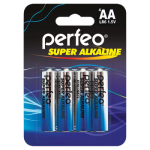 Э/п LR6 Perfeo Super Alkaline, BL4