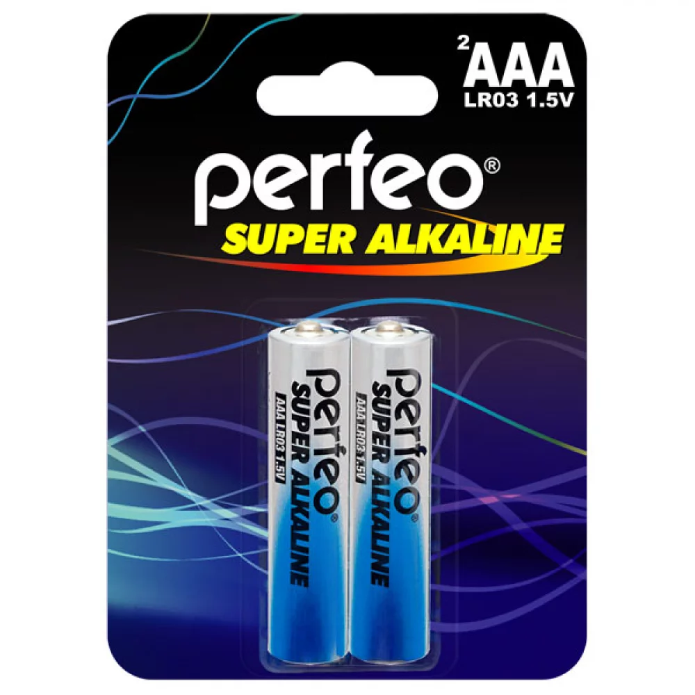Э/п LR03 Perfeo Super Alkaline, BL2 оптом