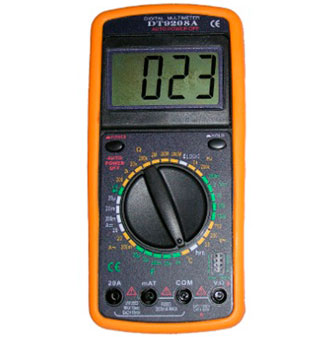 Мультиметр DT-9208A S-line