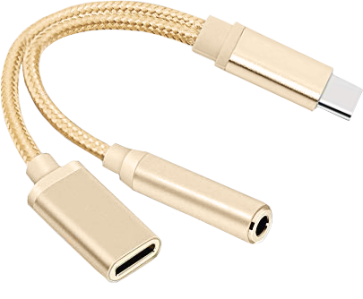 Переходник ATOM | USB Type-C 3.1 - 3,5 Jack/USB Type-C (зарядка) шт/гн оптом