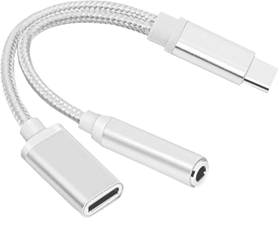 Переходник ATOM | USB Type-C 3.1 - 3,5 Jack/USB Type-C (зарядка) шт/гн оптом
