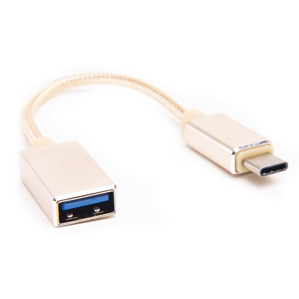 Переходник ATOM | USB Type-C 3.1 - USB А 3.0, OTG 0,15м оптом